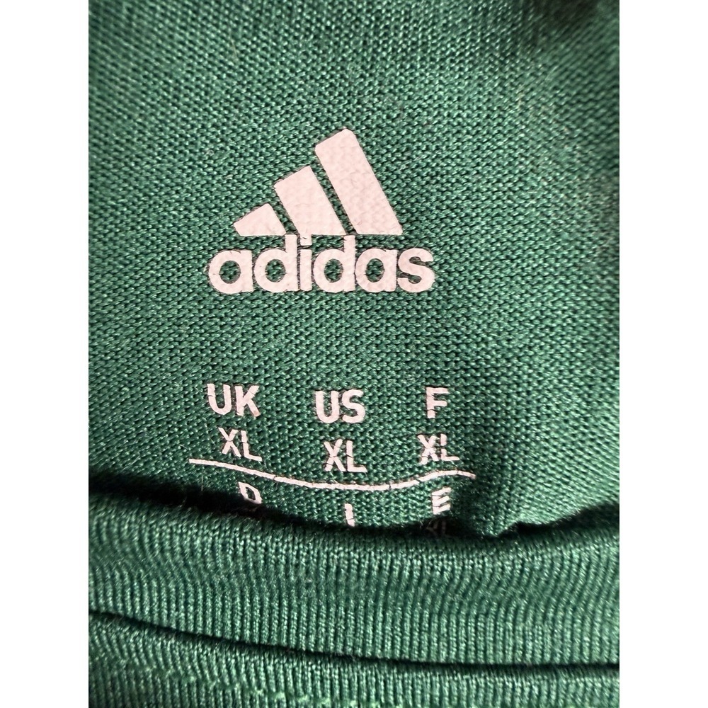 Miami Hurricanes Adidas Green Climalite Performance Baseball T-Shirt Size XL - Picture 2 of 9